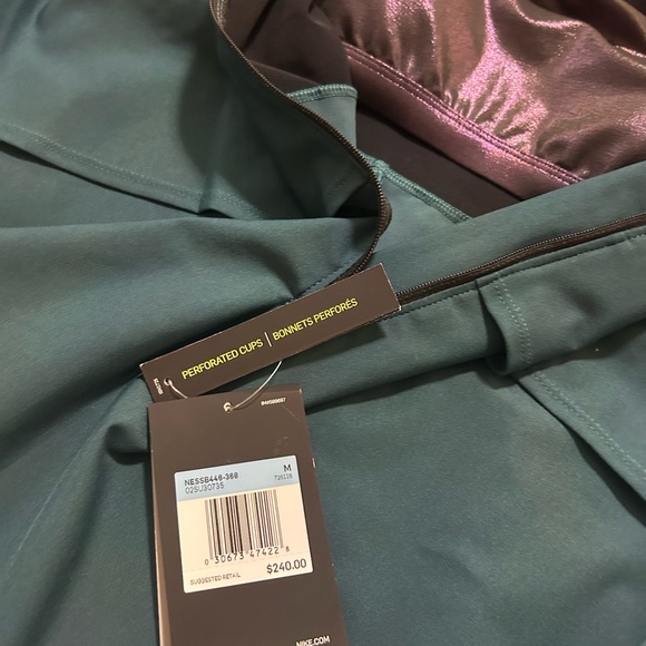 Women's Nike Swim Victory Luxe Modest Tunic Dress Swimsuit Coverup - Size M - Picture 7 of 10